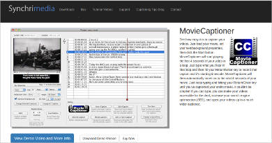 closed captioning software for mac